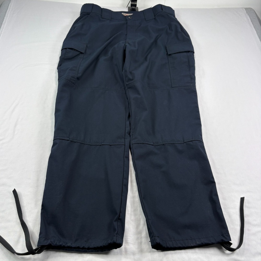 5.11 Tactical Cargo Pants Mens XL Blue Taclite TDU Ripstop Workwear Utility